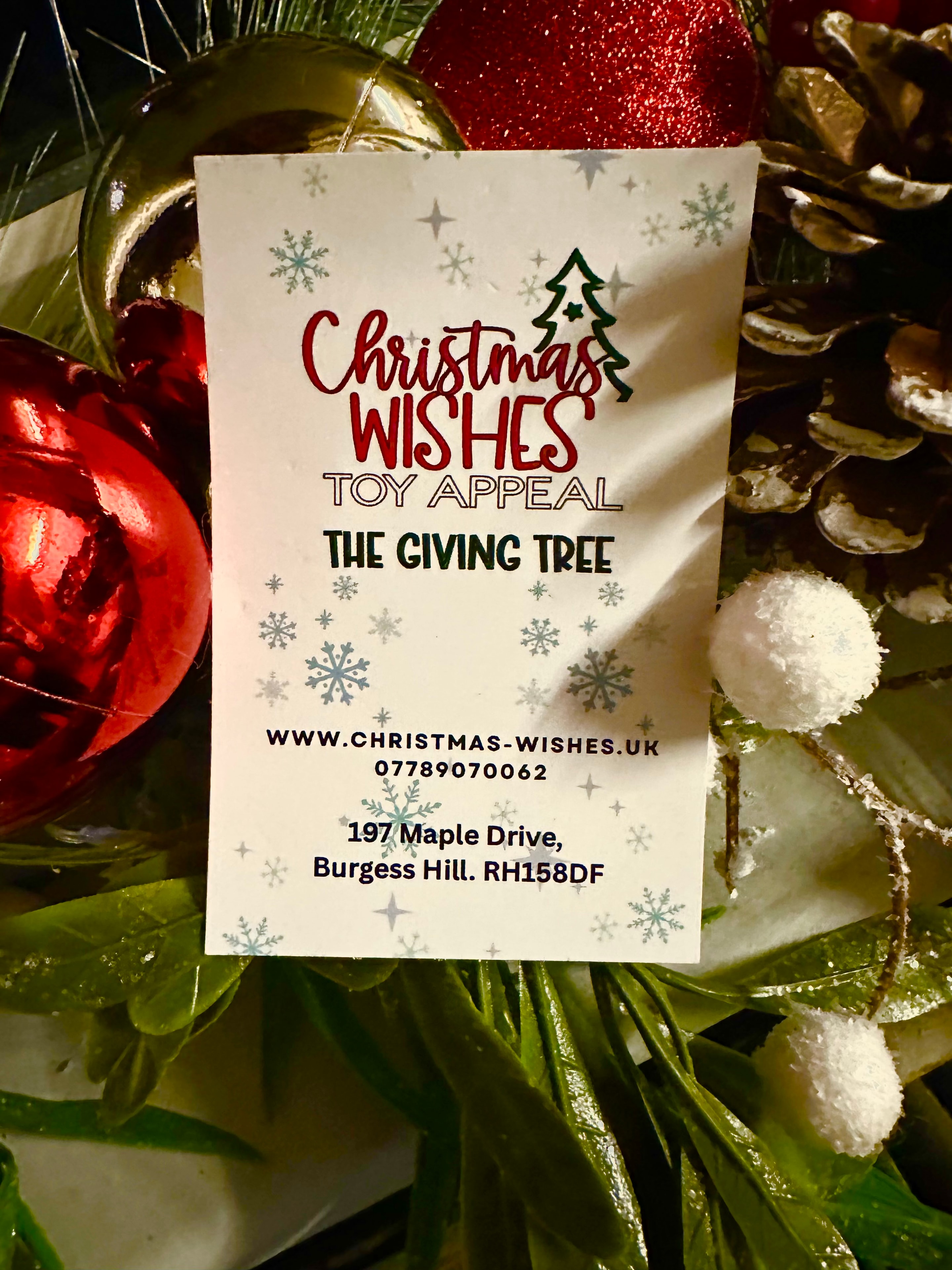 Christmas Wishes community moment