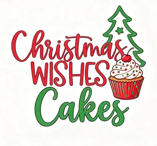 Christmas Wishes cupcakes